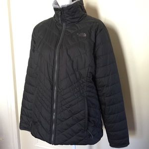 North face Black Reversible Jacket